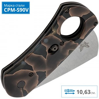 Нож BENCHMADE 1500-191 CIGAR CUTTER GOLD CLASS
