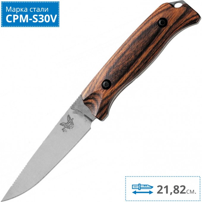 Нож BENCHMADE 15007-2 SADDLE MOUNTAIN HUNTER BM15007-2 Нож BENCHMADE 15007-2 SADDLE MOUNTAIN HUNTER BM15007-2