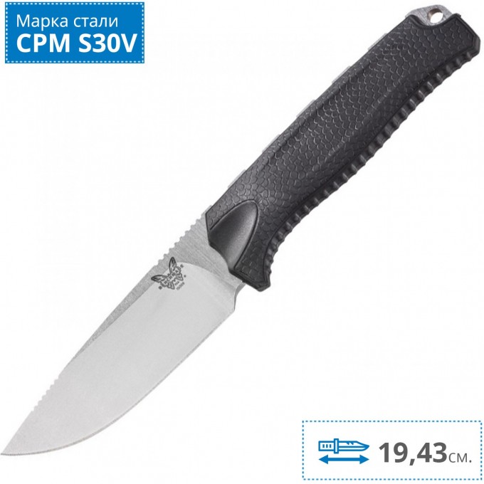 Нож BENCHMADE 15008-BLK STEEP COUNTRY HUNTER BM15008-BLK Нож BENCHMADE 15008-BLK STEEP COUNTRY HUNTER BM15008-BLK
