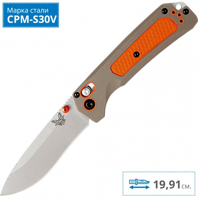 Нож BENCHMADE 15061 GRIZZLY RIDGE BM15061 Нож BENCHMADE 15061 GRIZZLY RIDGE BM15061