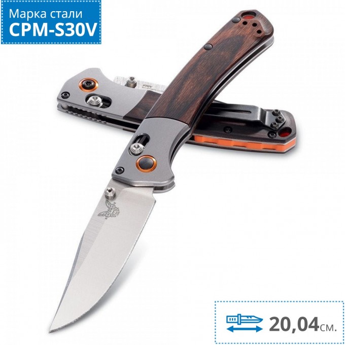 Нож BENCHMADE 15085-2 MINI CROOKED RIVER BM15085-2 Нож BENCHMADE 15085-2 MINI CROOKED RIVER BM15085-2