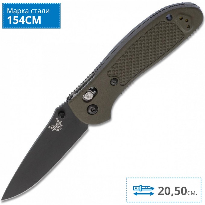 Нож BENCHMADE 551BKOD GRIPTILIAN BM551BKOD Нож BENCHMADE 551BKOD GRIPTILIAN BM551BKOD
