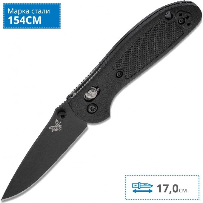 Нож BENCHMADE 556BK MINI GRIPTILIAN BM556BK Нож BENCHMADE 556BK MINI GRIPTILIAN BM556BK