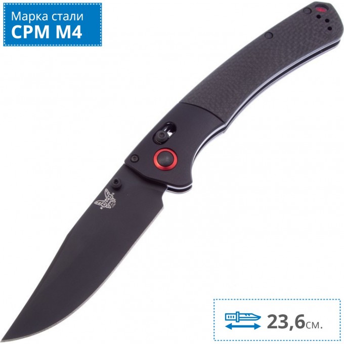 Нож BENCHMADE CROOKED RIVER BMCU15080-BK-M4 Нож BENCHMADE CROOKED RIVER BMCU15080-BK-M4