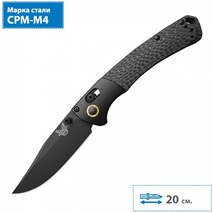 Нож BENCHMADE CU15085-BK-M4 MINI CROOKED RIVER BMCU15085-BK-M4 Нож BENCHMADE CU15085-BK-M4 MINI CROOKED RIVER BMCU15085-BK-M4