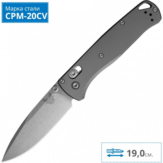 Нож BENCHMADE CU535-SS-20CV-TI BUGOUT BMCU535-SS-20CV-TI Нож BENCHMADE CU535-SS-20CV-TI BUGOUT BMCU535-SS-20CV-TI